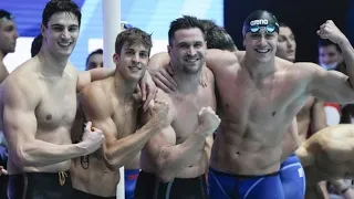 WORLD RECORD! 4x50m Medley Men - Euro Swimming 2021 - Final