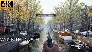 (PS5) Call Of Duty Moder Warfare 2 (4K Realistic Graphics  3840 x 2160)  Trade Craft/Amsterdam.