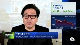 Fed may not have to be as hawkish since parts of the economy are weakening, says Fundstrat's Tom Lee