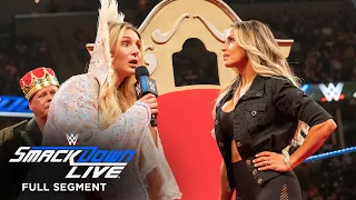 FULL SEGMENT — Flair challenges Stratus to a SummerSlam showdown: SmackDown LIVE, July 30, 2019