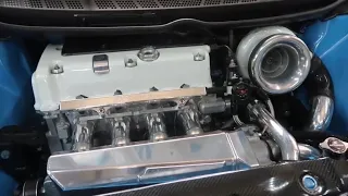Show Stopping 8th gen Civic shreds the Dyno!