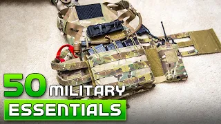 50 Military Tactical Essentials for Survival