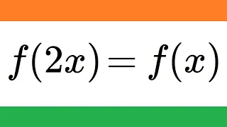 f(2x) = f(x)