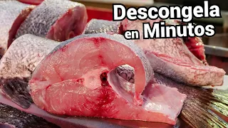 DESCONGELA PESCADO 🍲😋 EN MINUTOS, TRUCOS, tips 😎