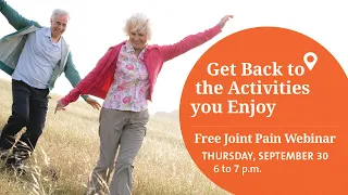 Joint Pain Webinar - 9-30-2021