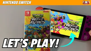 TMNT Arcade  Wrath of the Mutants on the Nintendo Switch OLED