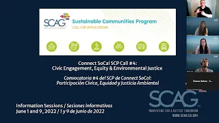 SCP Civic Engagement, Equity & Environmental Justice Information Session 1