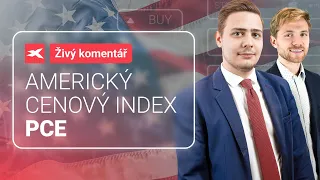 Živý komentář XTB: Americký cenový index PCE