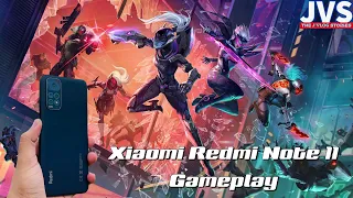 Xiaomi Redmi Note 11 LOL Wild Rift Gameplay Using 4G Mobile Data - Filipino