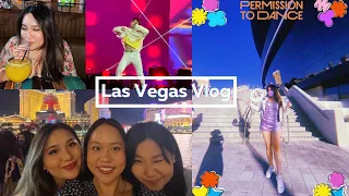 FLYING TO SEE BTS IN CONCERT IN LAS VEGAS WEEK 1 VLOG // we saw Jimin's Abs, Borahaegas | ShilaBui