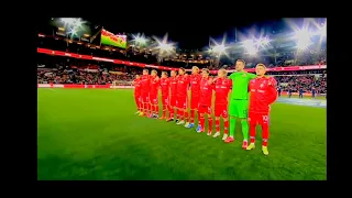 Norway National Anthem (vs Latvia) - FIFA World Cup 2022 qualifying