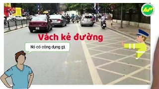 07 loại VẠCH KẺ ĐƯỜNG mà bạn nên biết để không phải BỊ MẤT TIỀN OAN! Mức phạt mới nhất 2021!