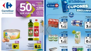 🇪🇦 CARREFOUR ESPAÑA 50% VUELVE DEL 10 AL 23 DE MAYO