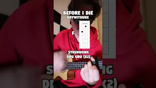 Before I Die - BoyWithUke (Ukulele Tutorial) #ukulele