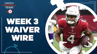 WEEK 3 EARLY WAIVER WIRE & WINNERS LOSERS: BIGGEST WEEK 2 TAKEAWAYS