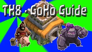 Clash of Clans - TH8 GoHo 3 Star Strategy Guide - Town Hall 8 GoHo / GoHog