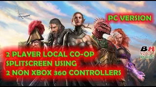 Divinity: Original Sin 2 (2 Players Local Splitscreen) any Usb Gamepad or Controller PC Version