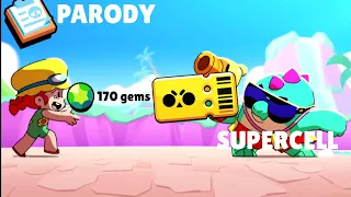 I MADE ANOTHER BRAWL STARS ANIMATION PARODY/ BUZZ SAVES THE DAY