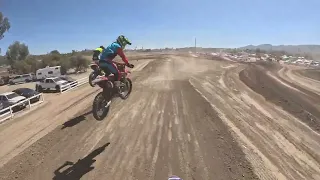 OTMX SoCal, Elsinore Vet track, moto 2, 09 24 23, 60+ Int, KTM 300SX