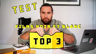 Mon TOP 3 des plans FILMS Noir et Blanc 4x5" pour Chambre Grand FORMAT : je te donne mon PODIUM!