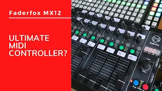 One MIDI controller for everything. Faderfox MX12, Synthstrom Deluge, Behringer XR18, Empress Zoia