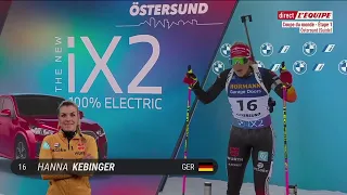 BIATHLON 2023 INDIVIDUEL FEMMES  ÖSTERSUND 2023