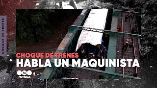 HABLA UN MAQUINISTA DEL TREN SAN MARTÍN TRAS EL CHOQUE: "Hay un estado de abandono"- Telefe Noticias