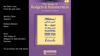 No Other Love from "Me and Juliet" (Soprano) by Richard Rodgers and Oscar Hammerstein II