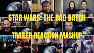 Star Wars The Bad Batch Trailer REACTION MASHUP! | Bad Batch Trailer 2 REACTION