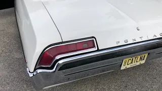 1969 Pontiac Catalina Warm Start and Walk Around