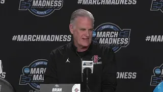 San Diego State Aztecs - Sweet 16 Press Conference - 2024 NCAA Tournament