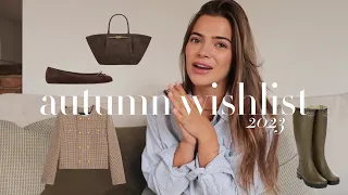 autumn wishlist / what I am buying for my autumn wardrobe