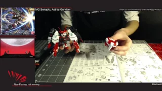 Gunpla Model Build - MG Sengoku Astray Gundam (Session 3)