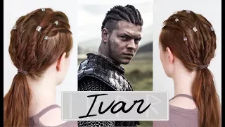 Vikings Men's Hair Tutorial - Ivar the Boneless Twist Style