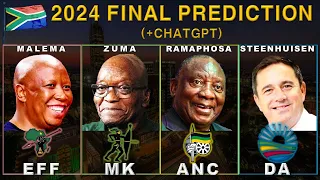 South Africa | General Election FINAL Projection/Prediction/Forecast 2024 Results