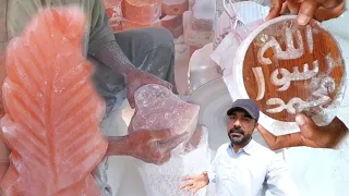 Amazing Skill Of Making Himalayan Salt Lamps 🍚💡Rizwan Ehsan | Village VLOG