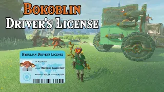 Bokoblin gets his Driver's License | The Legend of Zelda: Tears of the Kingdom