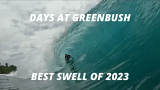 DAYS AT GREENBUSH - THE BEST SWELL IN 2023