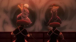 Gintoki and Hijikata vs Naraku - Gintama°