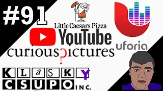 LOGO HISTORY #91 - Uforia, Youtube, Klasky Csupo, Little Caesars & Curious Pictures