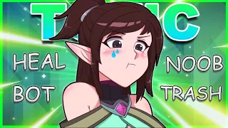 TOXIC PLAYER Blames Me For Not Healing... | Paladins