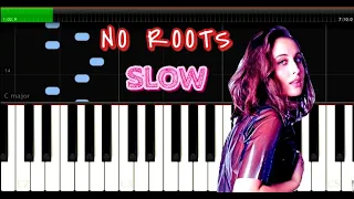 Alice Merton - No Roots - Easy Piano Music - EASY&SLOW