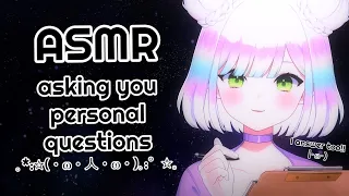 [ASMR] personality assessment test✨✏️ | binaural whispering/soft speaking💓 | roleplay🤗 | 3DIO #asmr