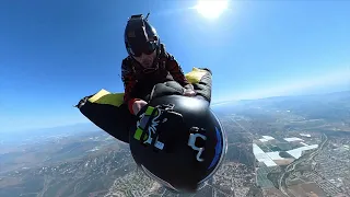 Double Wingsuit Rodeo Attempt