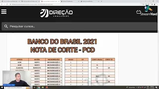 NOTA DE CORTE BANCO DO BRASIL - AMPLA CONCORRÊNCIA, NEGROS E PCD - VALE A PENA CONCORRER COMO NEGRO?