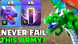 Th13 "DragBat Attack Strategy" 2024 | Th13 Dragon Bat Spell Attack | Best Th13 Attack Strategy