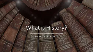 Twitch Lecture 1: Historical Thinking
