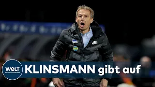 KLINSMANN gibt Rücktritt als Hertha BSC Cheftrainer bekannt