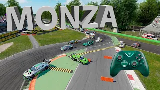 Assetto Corsa Competizione НА ГЕЙМПАДЕ - Впервые на MONZA!!