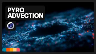 Particle Advection with Pyro in Cinema 4D